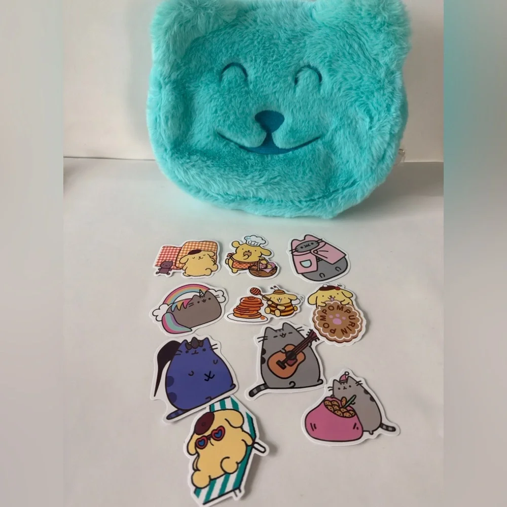 SugarBear‎ Plush Pouch with Stickers
